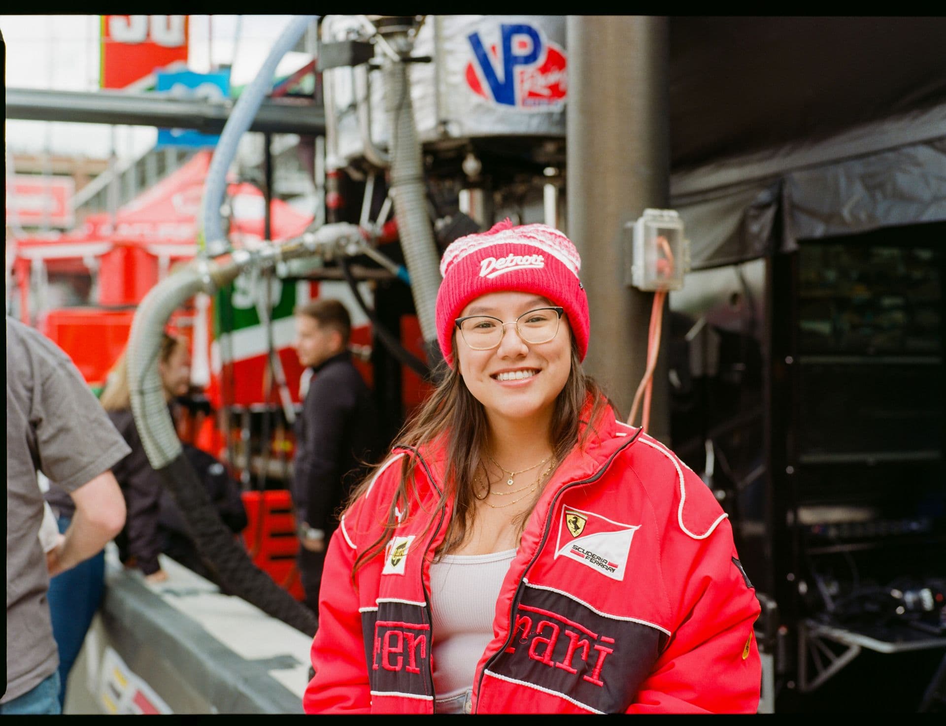 Kylie at the Detroit Grand Prix